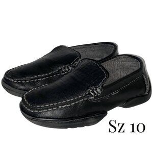 Dress Shoes,Sz 10, Boy Loafers, Black Patent Leather, Kenneth Cole